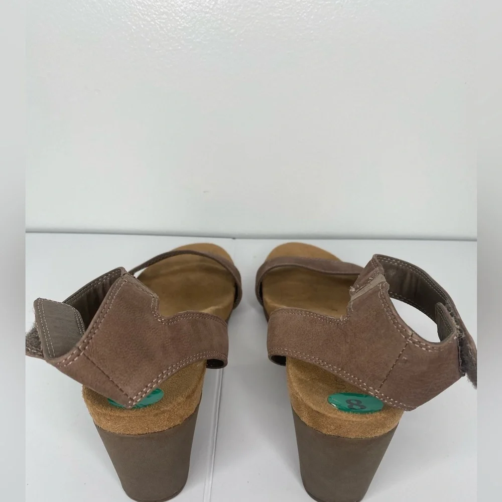 Lucky Brand NWOT or Box Women's Brown Wedge Sandals - Picture 5 of 6